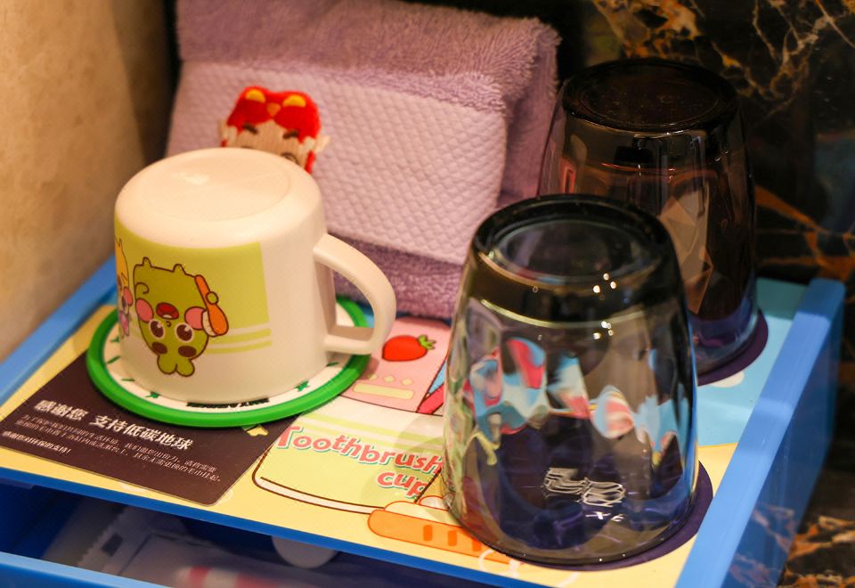 酷芽豬豬俠海洋主題江景雙床房