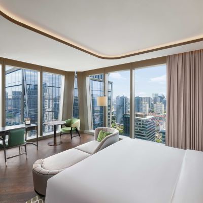 美高梅270度側海景大床房 青島美高梅飯店優惠