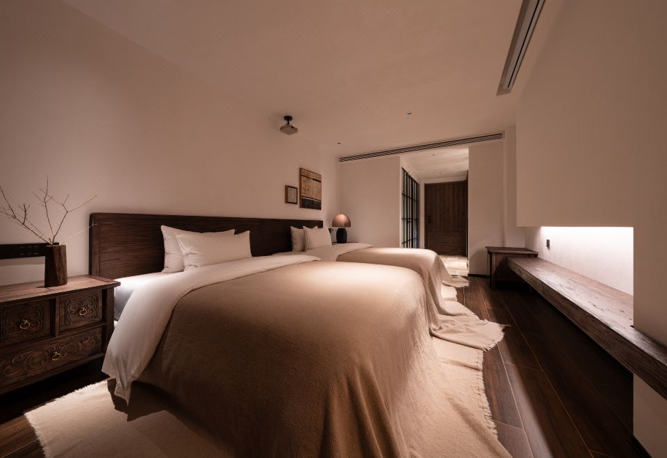 奚苝.观景双床房-零压床垫︱智能客控︱极米投屏