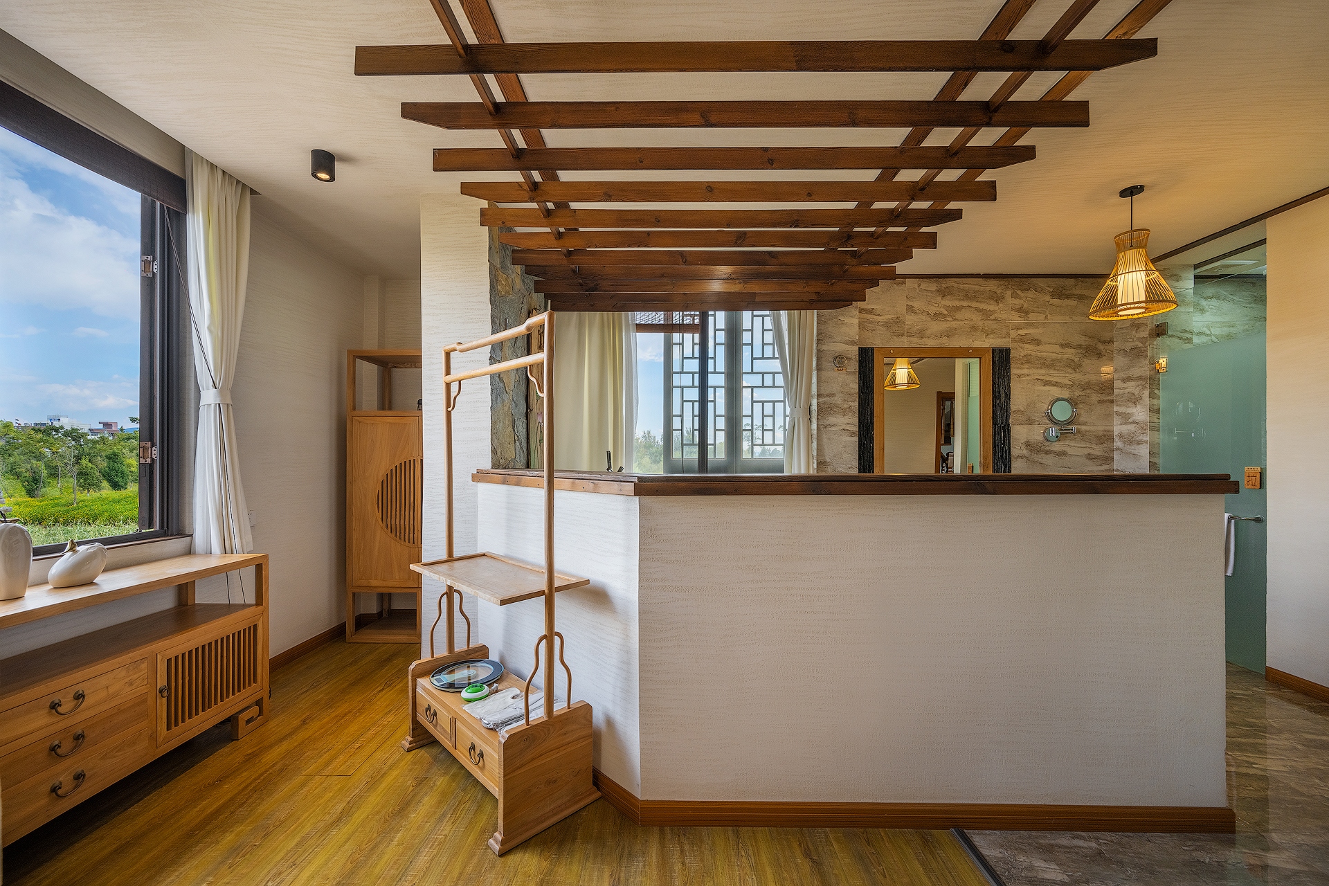 Bo Lian Chen Inn般若 - 荷塘尊享浴缸大床房