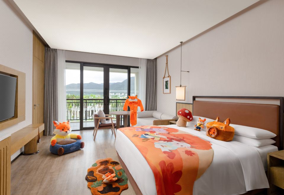豪华景观大床房 I 豪友团亲子主题