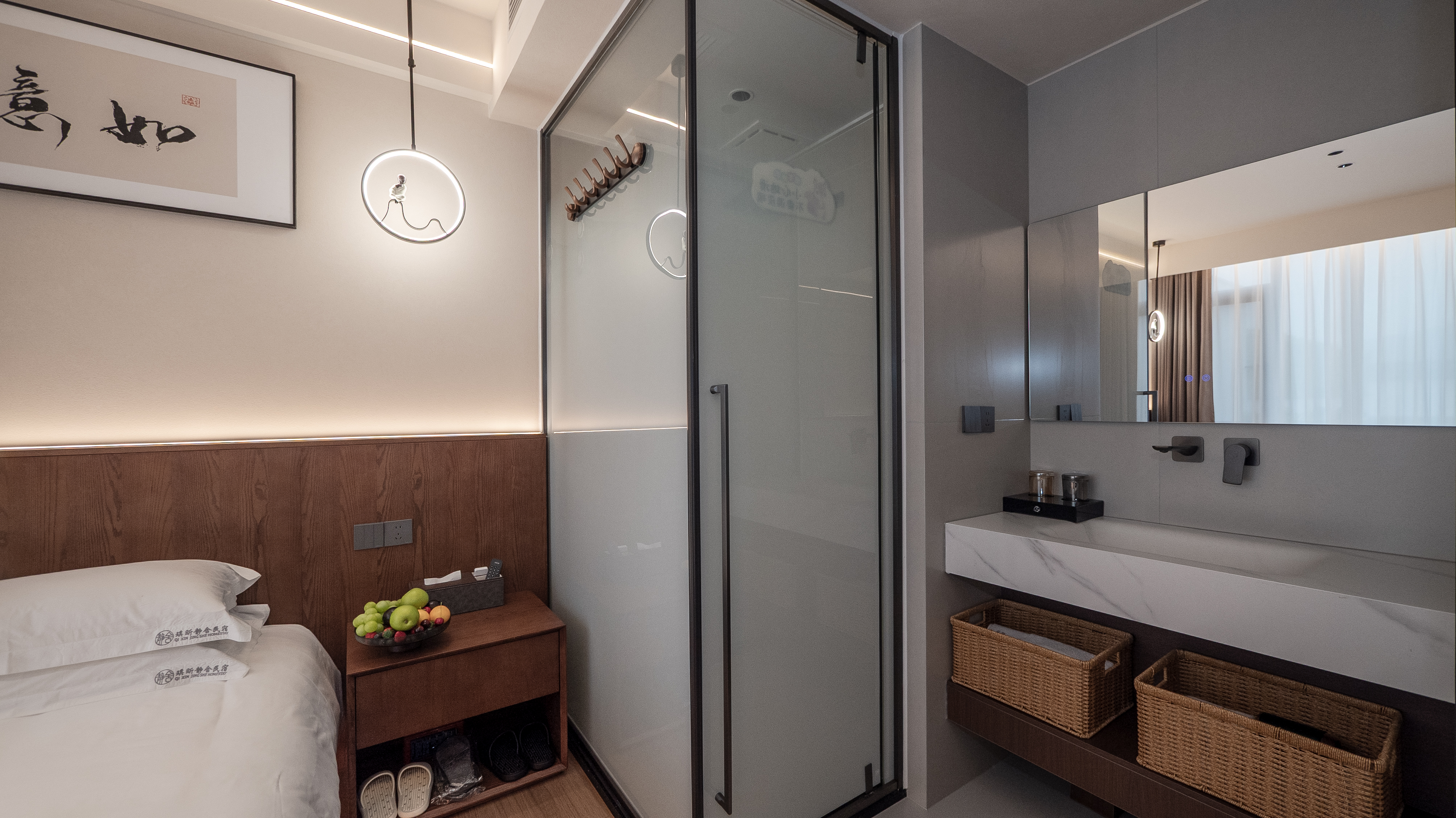 『清欢』轻奢舒适大床房（智能衞浴+中央空调）