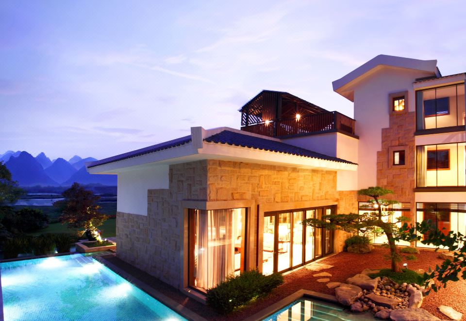 Shanshui Villa HotelShuiyin Clubhouse 7-Bedroom Pool Villa