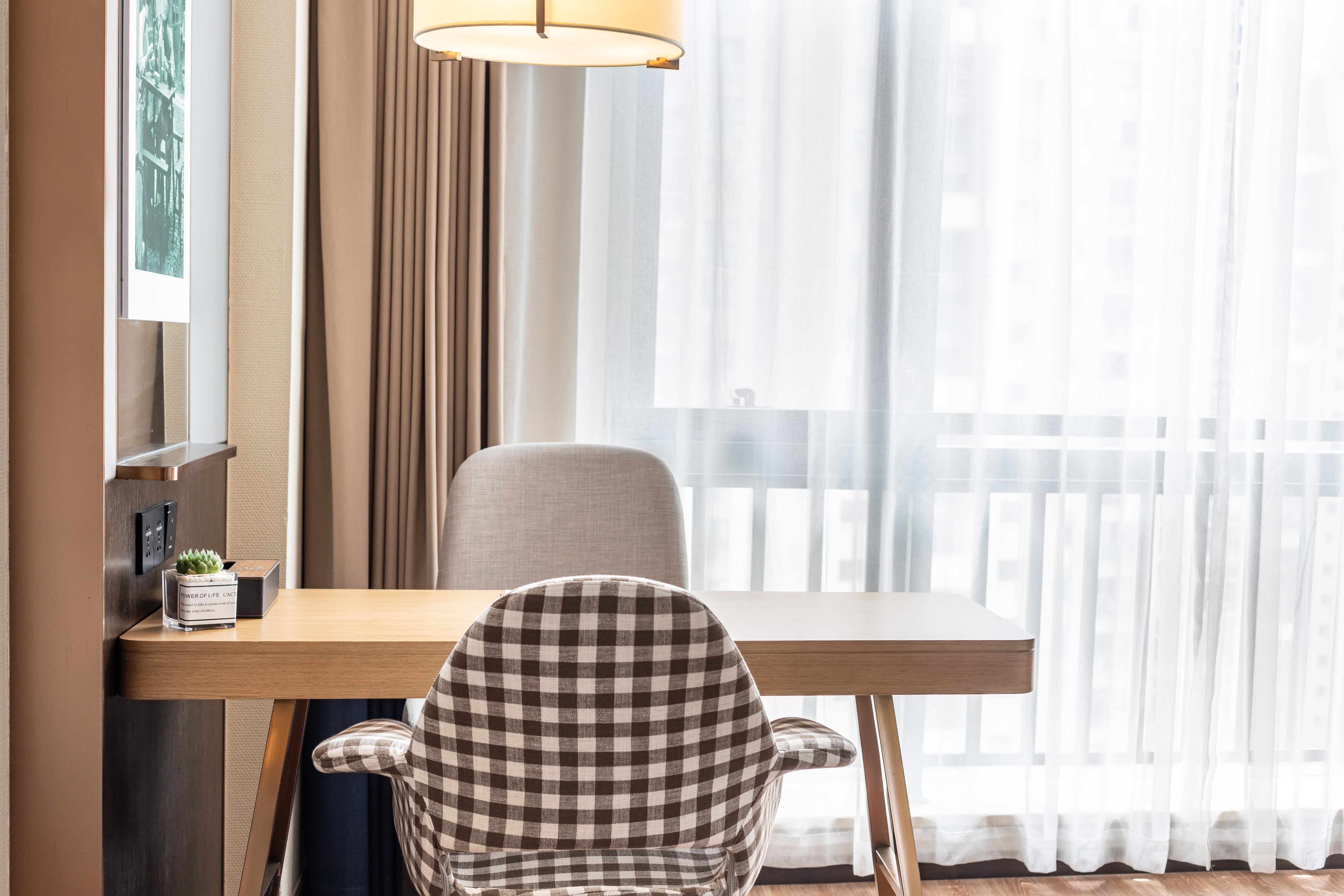 东方豪华双床房[全景落地窗]