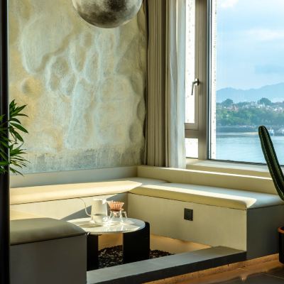 鼓浪嶼·森法海景大床房（投影儀+懸浮浴缸+鼓浪嶼海景+全屋智能） 蔦島海景潮宿（廈門中山路步行街輪渡碼頭店）優惠