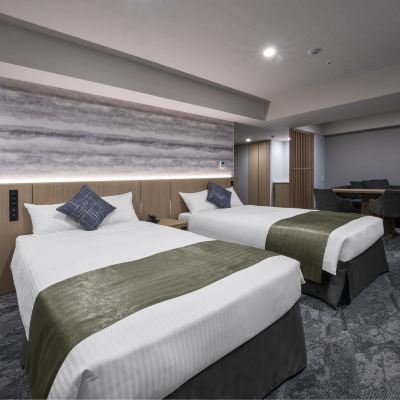 豪華雙床房45平米 東京大手町Villa Fontaine飯店優惠