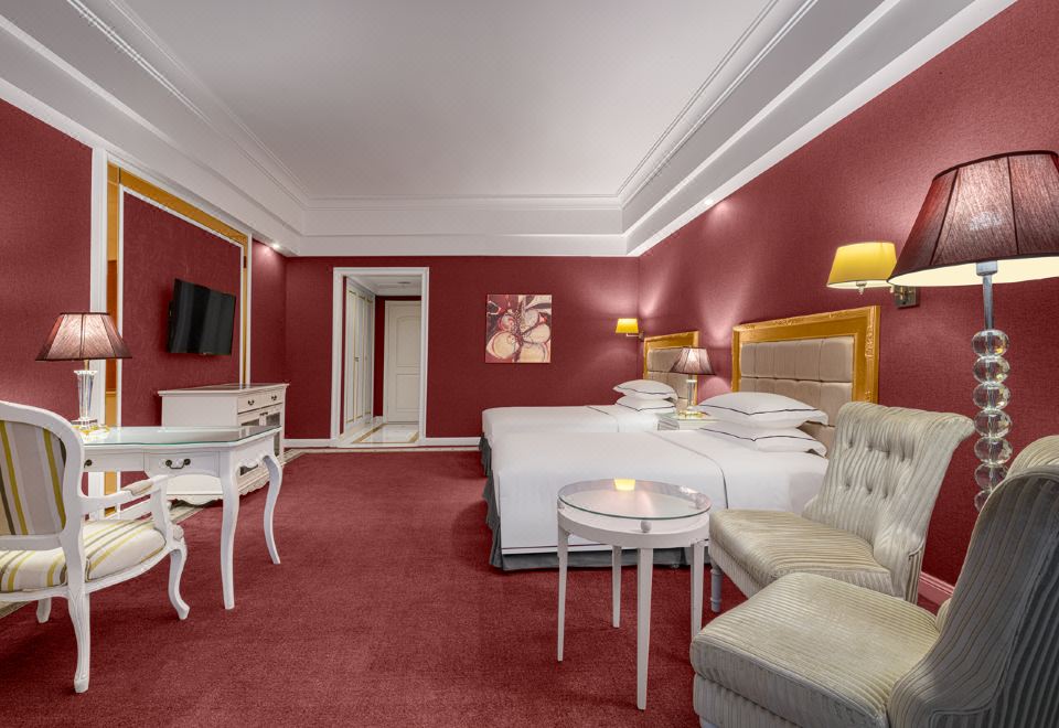 高級清新雙床房