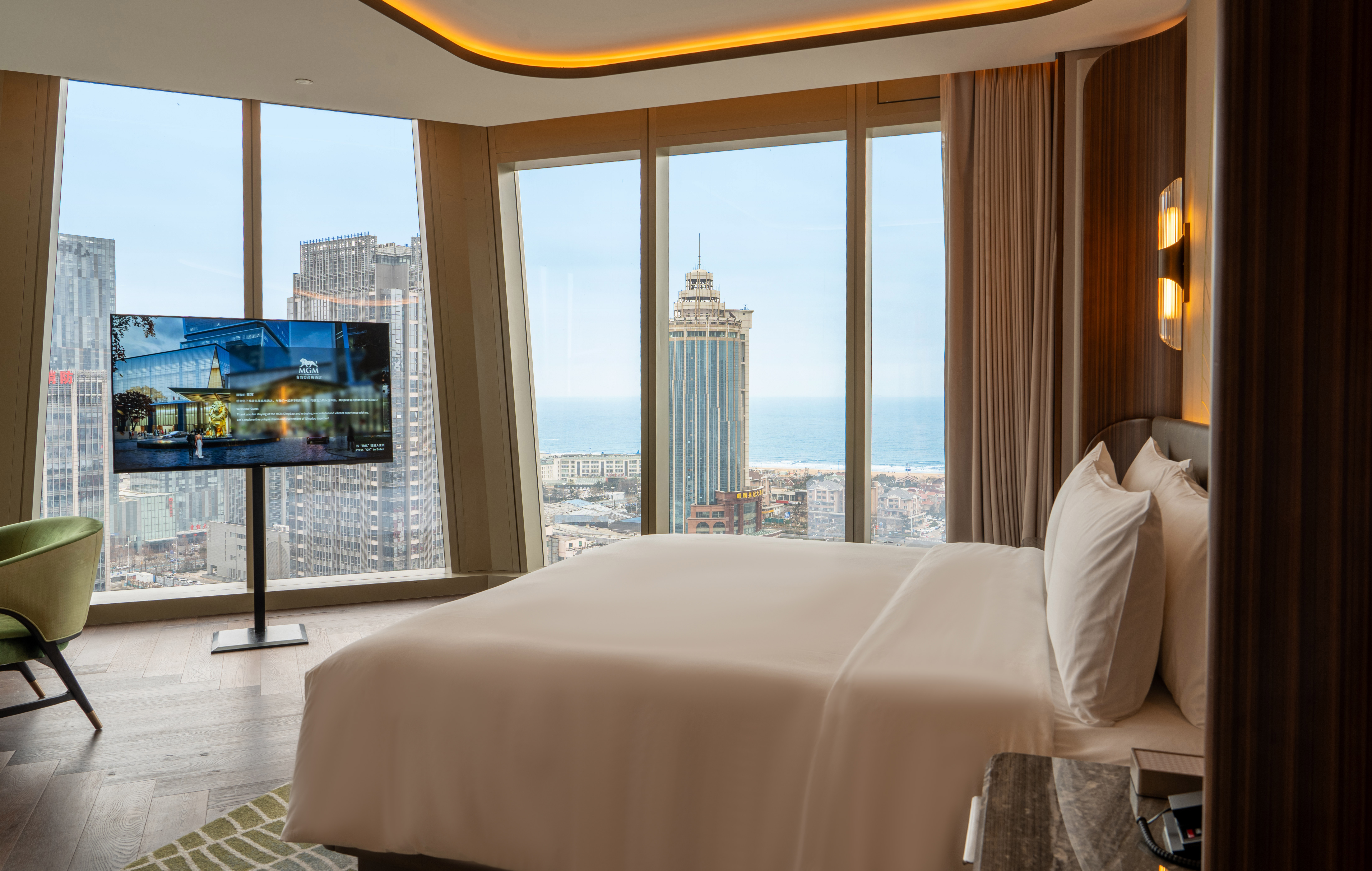 美高梅天际海景大床房