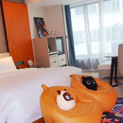 電玩大床房 上海北虹橋綠地鉑驪酒店優惠