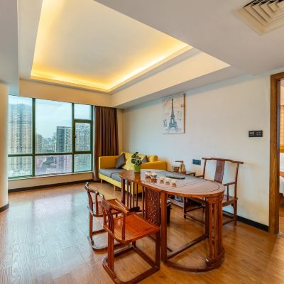 城景行政套房（專屬客廳+商務書桌+乾濕分離+窗外城景） 廣州V酒店北京路步行街店優惠