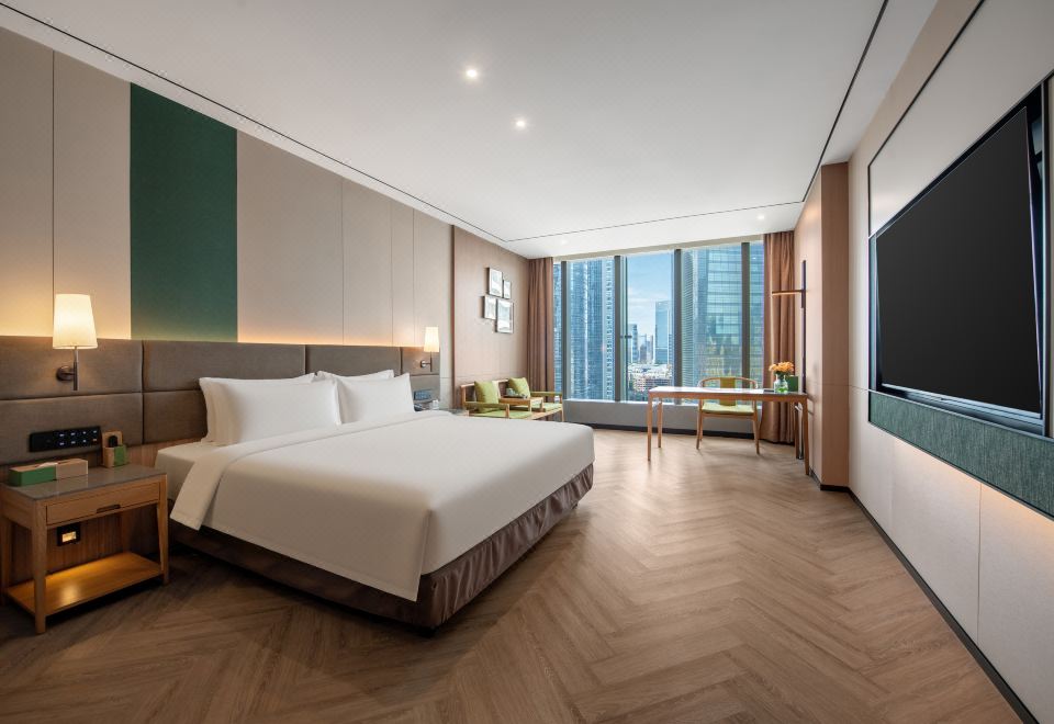 豪华城景大床房（舒达床垫+云朵记忆枕）