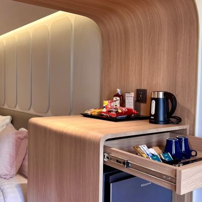 ห้องสตูดิโอเตียงทวิน รหัสโปรโมชั่น เดอะ ควอเตอร์ ลาดพร้าว บาย ยูเอชจี