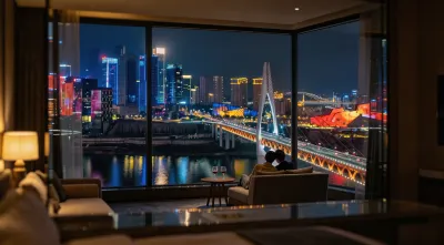 Holiday River View Hotel,Hongyadong,Jiefangbei,Chongqing Ξενοδοχεία στην πόλη 