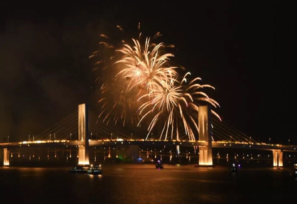 煙花澳門海景雙床房