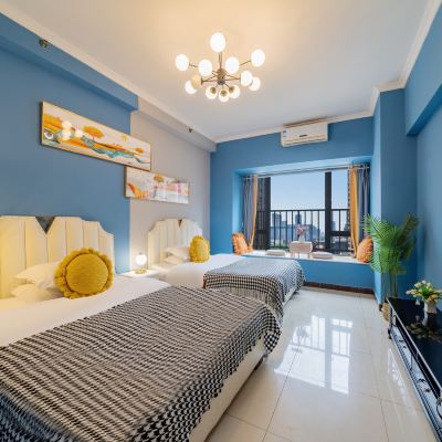 豪華雙床房 園藝飯店公寓（廣州琶洲國際會展店）優惠