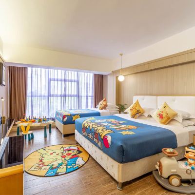 精靈寶貝親子房 珠海拱北口岸嘉麗城景酒店優惠