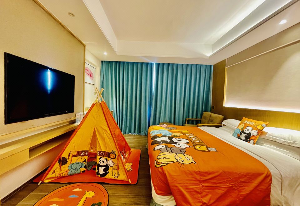 B樓-豪華親子椰風景觀房-陽台