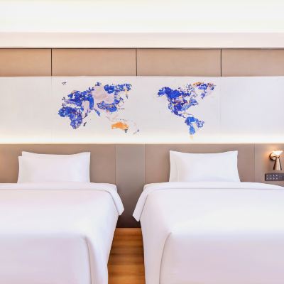 優享陽光雙床房（智能客控＋電動窗簾＋助眠音樂） 182PARK精品公寓（江北國際機場店）優惠