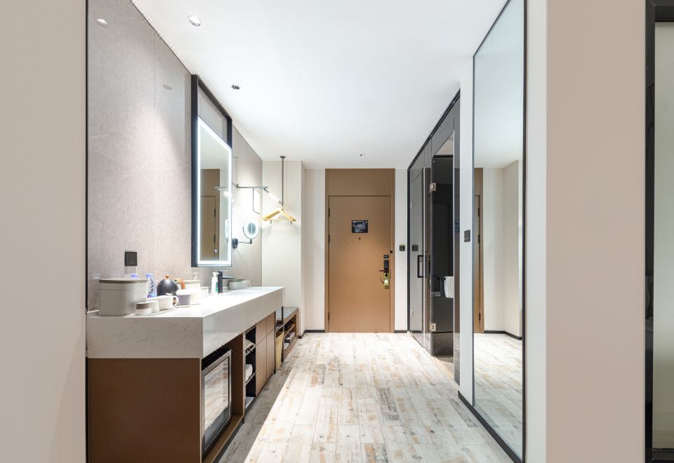 幾木享浴大床房（無線投屏+小冰箱+智能馬桶+浴缸）