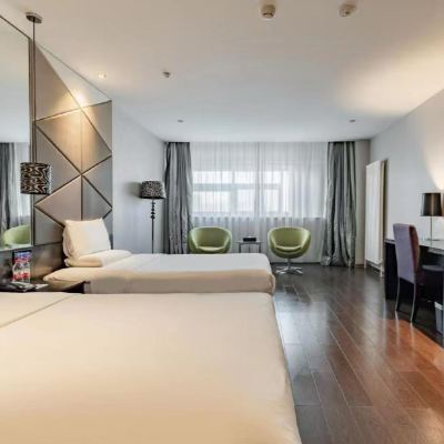 商務雙床房（暖氣） 桔子酒店（濟南泉城廣場店）優惠