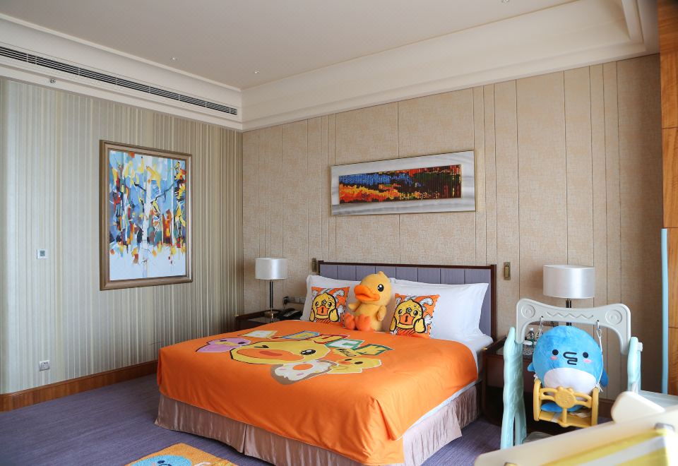 B.duck小黄鸭主题海景大床房