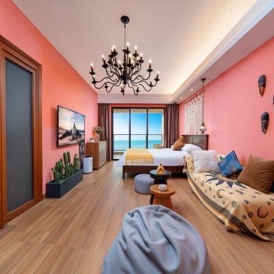 波西米亞超大樓王海景大床房 惠東雙月灣閲海全海景美宿優惠