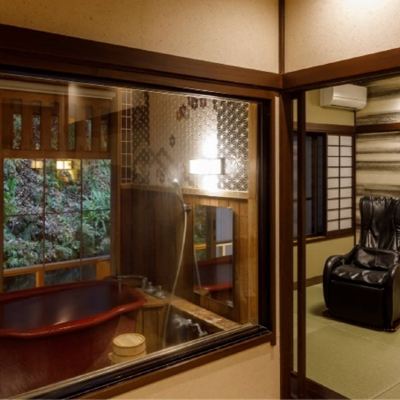 Special Non-smoking Room [Suzuran], Japanese-style Room 10 Mats+8 Mats [with Bath And Massage Chair] 木もれびの宿　ふるさと クーポン