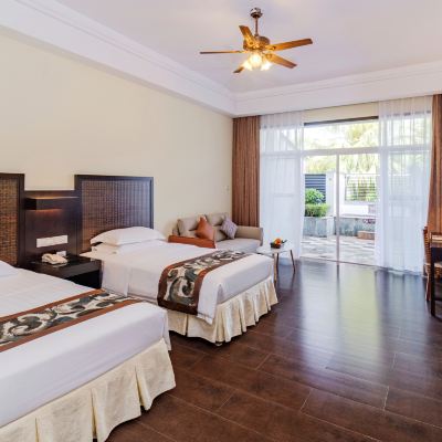 温泉別墅雙床房丨私家泡池 新興翔順龍山酒店優惠