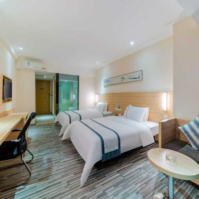 Sun City·四季雙床房 城市便捷酒店（廣州漢溪長隆市橋地鐵站店）優惠