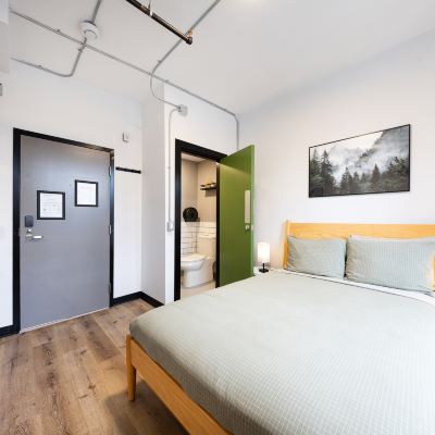 帶私人浴室的私人客房 溫哥華思姆桑旅舍優惠