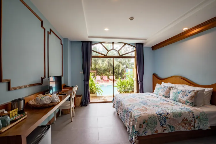 ห้องพรีเ​​มียร์พร้อมการเข้าถึงสระว่ายน้ำ