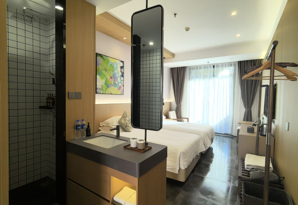 颐居庭院双床房