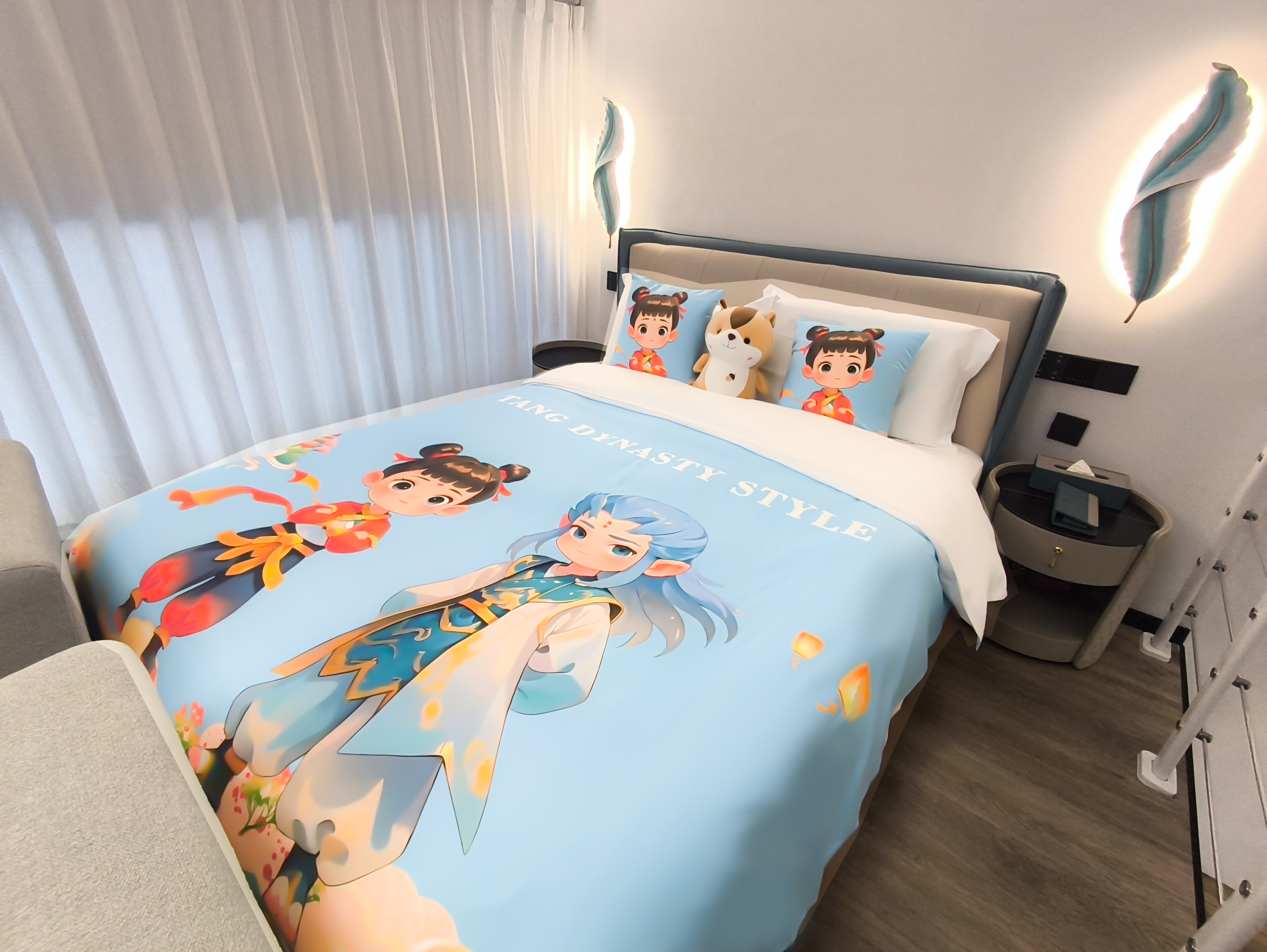 复式亲子直通漂流河房（独立泡池）