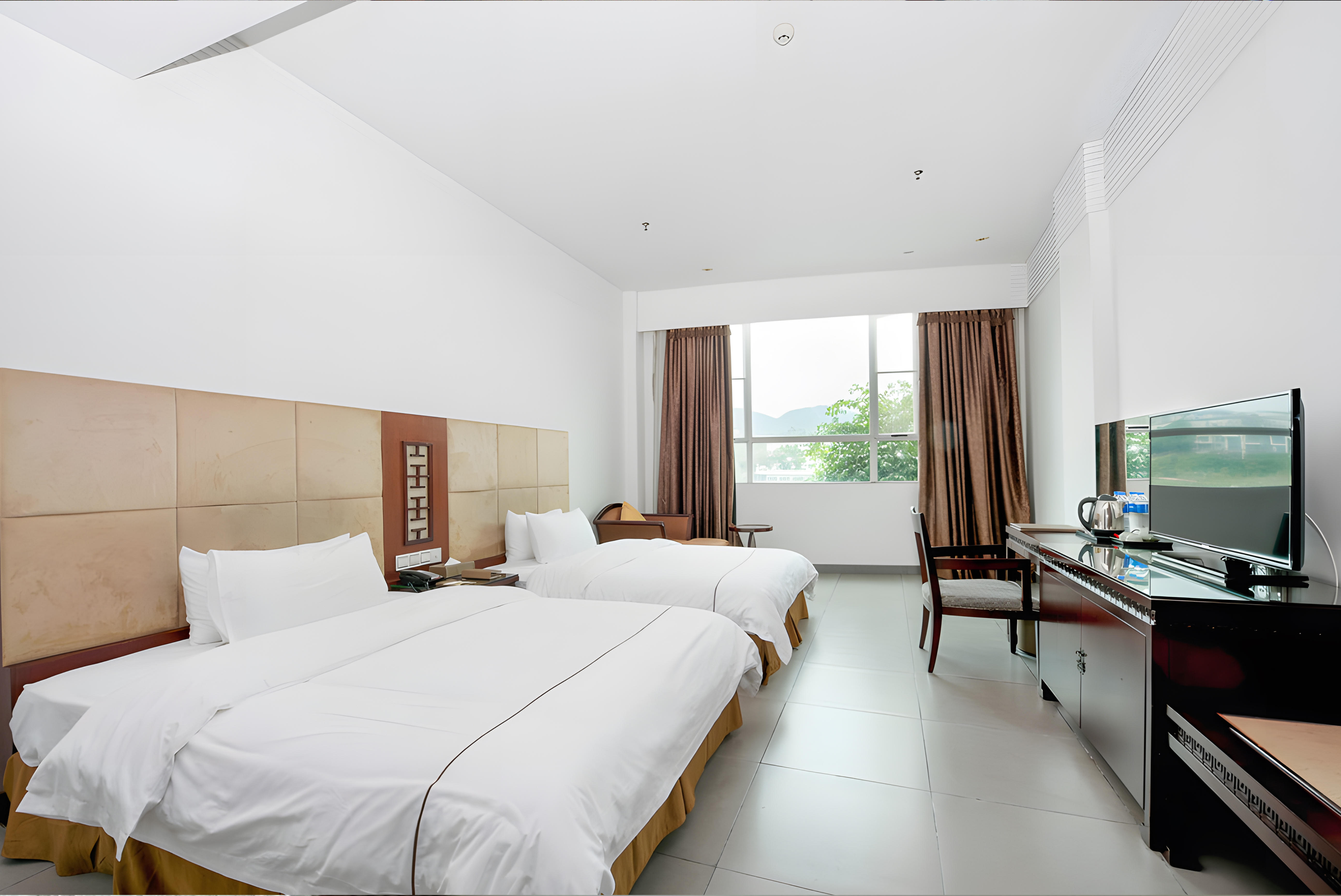 标准双床房|独立温泉池