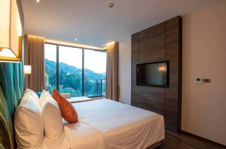 ห้องสวีท 1 ห้องนอน วิวสระว่ายน้ำ