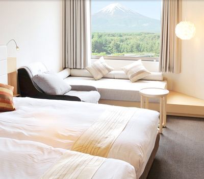 富士山景休閒高級雙床房
