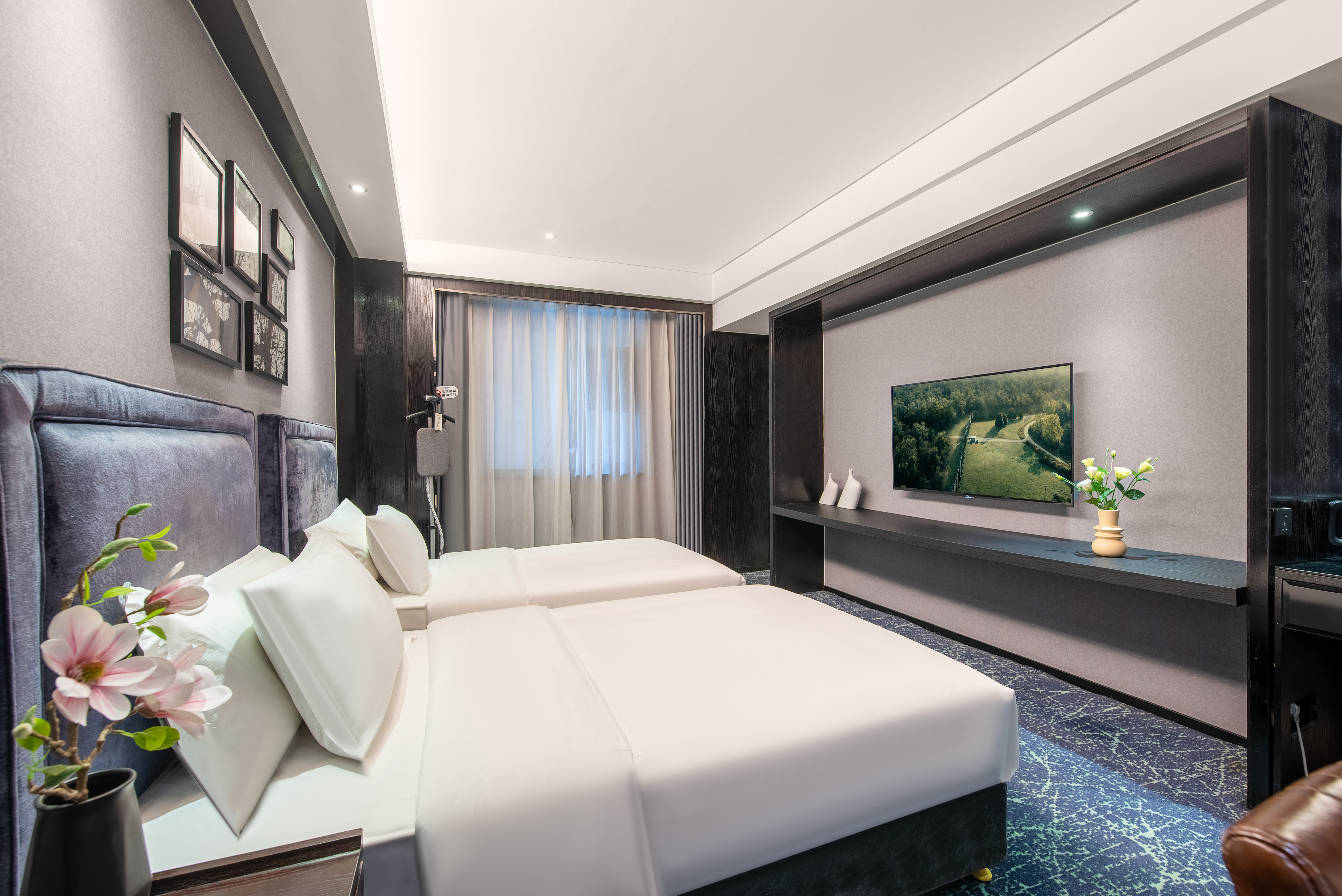 B型双床房【小度全智能客控+轻奢沙发+Minibar】