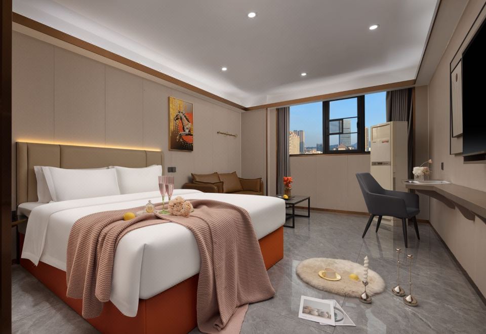 高级大床房【沙发躺椅+语音客控】