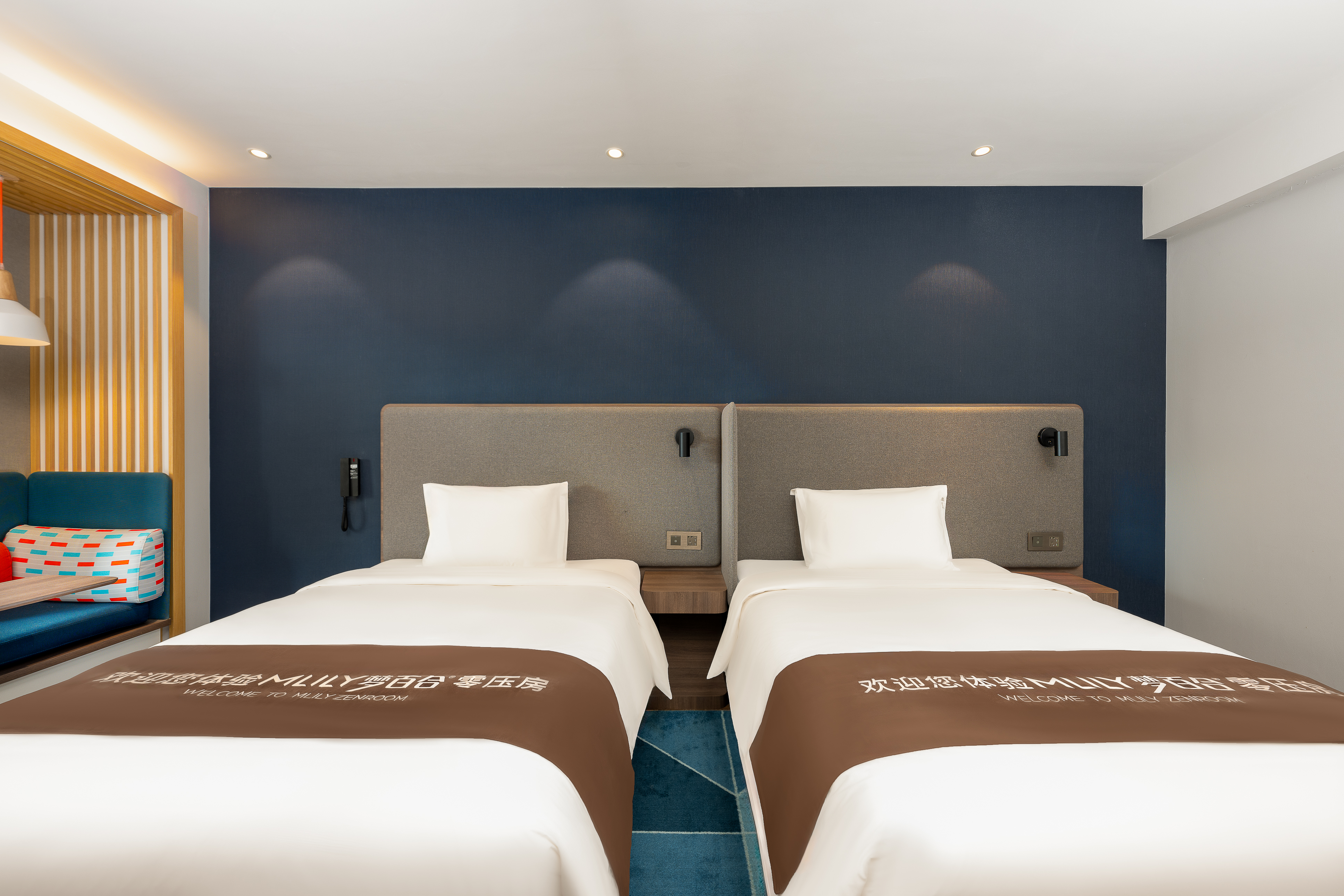 舒适零压双床房[零压床垫+记忆枕]