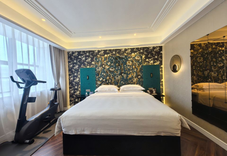風雅健養大床房（海派風格+動感單車+助眠床品）