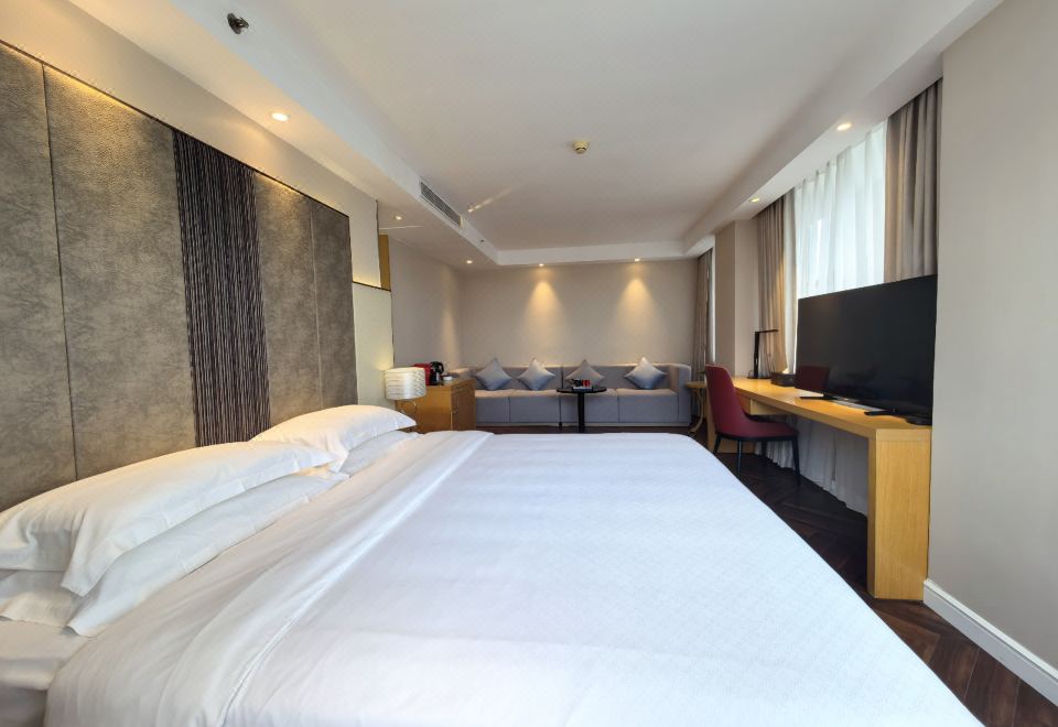 精致套房（180度超大飄窗+助眠床品+功夫茶具）