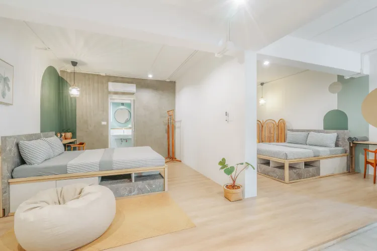 ห้องสำหรับสี่ท่าน (2 ห้องน้ำ)