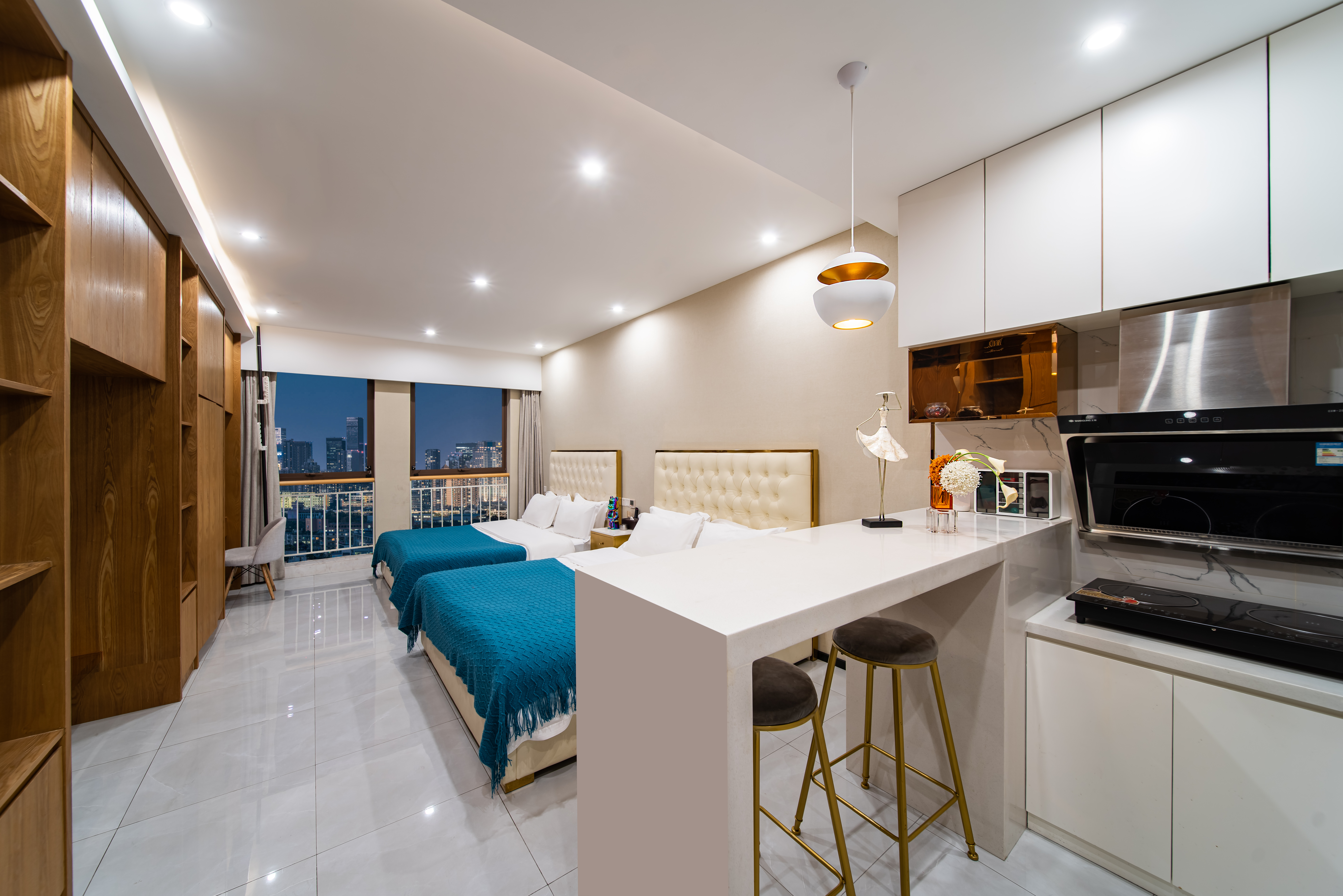 文雅亲子双床房