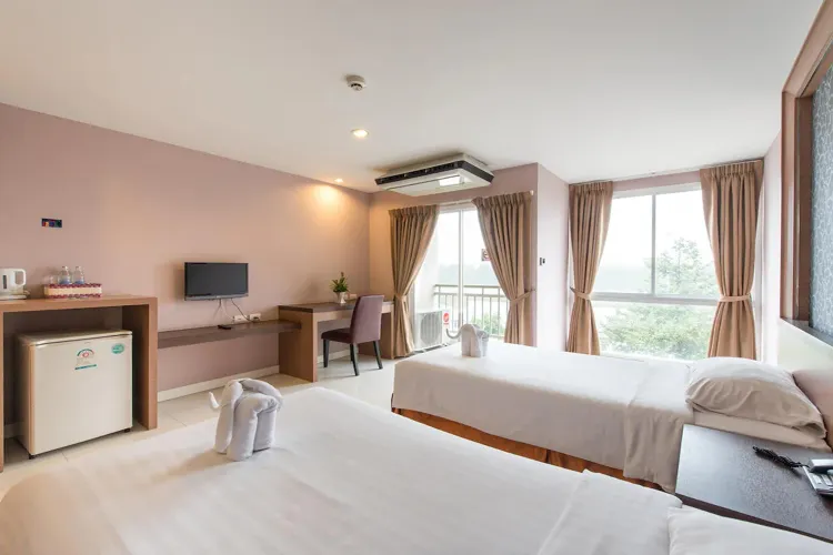 ห้องซูพีเรียร์ เตียงใหญ่ 1 เตียงหรือเตียงเดี่ยว 2 เตียง