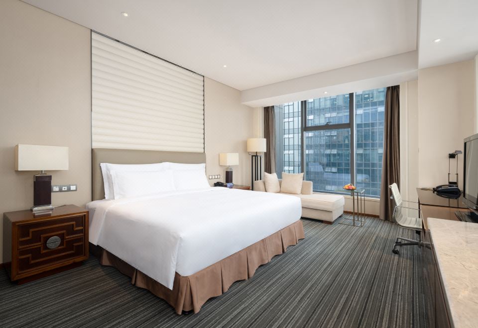 【长江国际景观】高级城景大床房