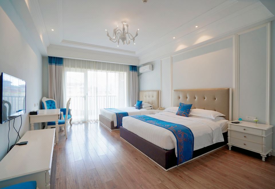 舒適園景家庭房