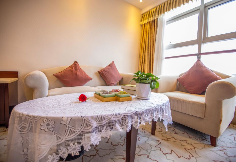 行政景观套房（小度音箱+助眠床垫+180度全景）