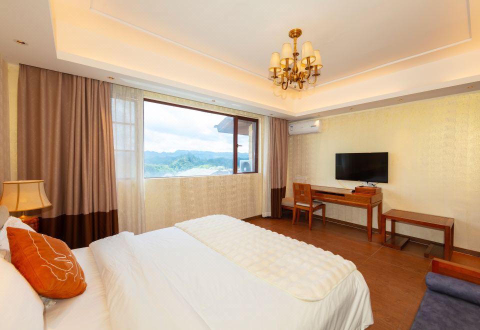 扶風·超豪別墅·家庭3臥房+花園景觀+廚房+實木家俱