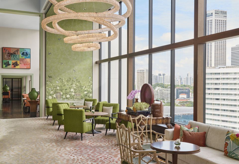 行政樓層濱海灣景觀客房 （雙床）