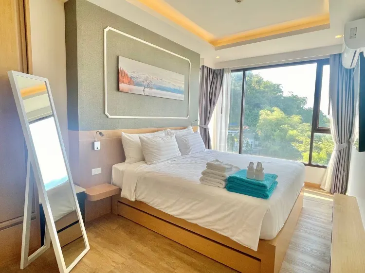 1,5 BR ห้องกว้างขวาง ห้องหัวมุม